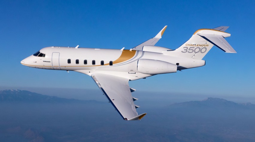 Foto (c) Bombardier Challenger 3500