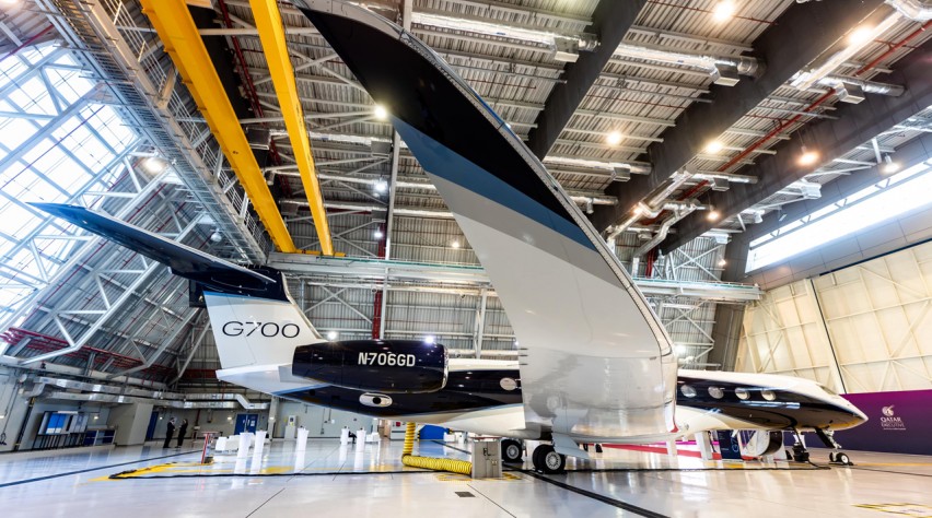 Foto (c) Qatar Executive Gulfstream G700