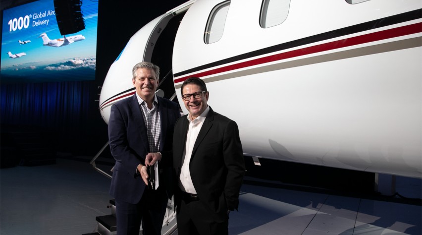 Foto (c) Bombardier NetJets Bombardier Global 7500
