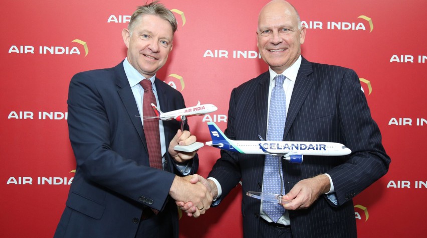 Foto (c) Icelandair Icelandair Air India codeshare