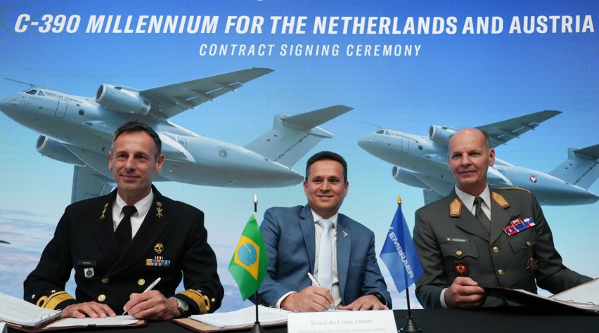 C-390 signing