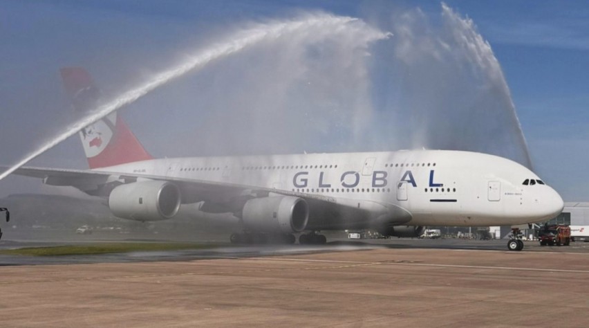 Foto (c) Global Airlines Global Airlines A380