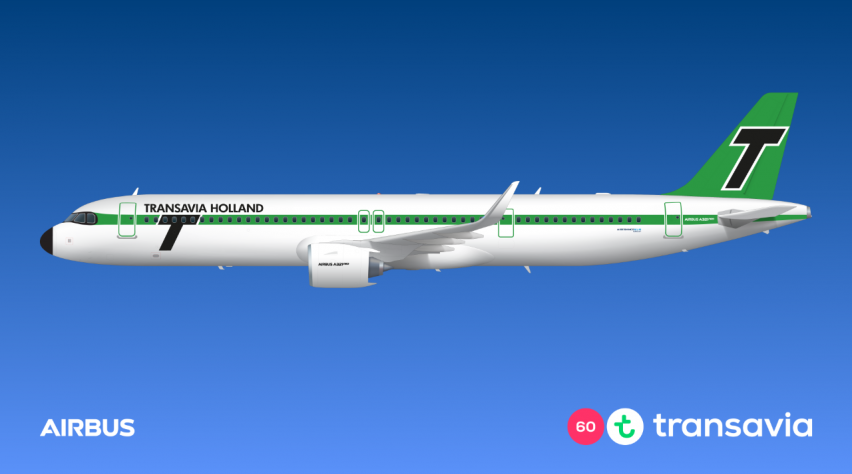 Transavia retro A321neo