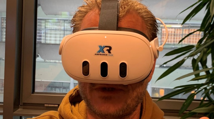 VR-bril KLM