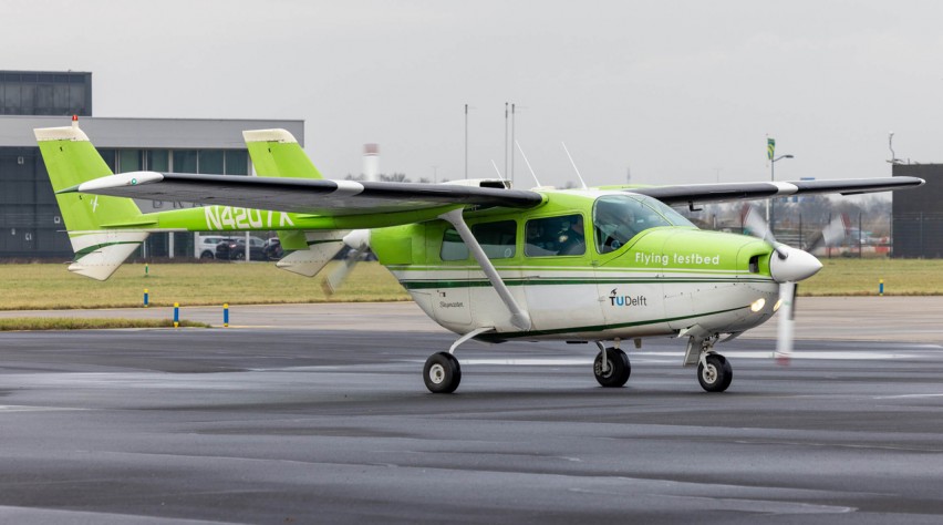 Foto (c) TU Delft TU Delft Cessna
