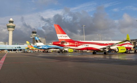 AirBaltic Schiphol 20 jaar