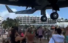 Gulfstream V Maho Beach