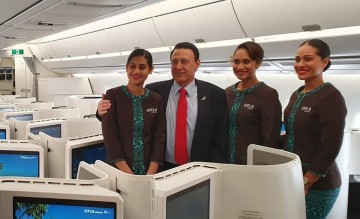 Foto (c) Fiji Airways Fiji A350 Business Viljoen