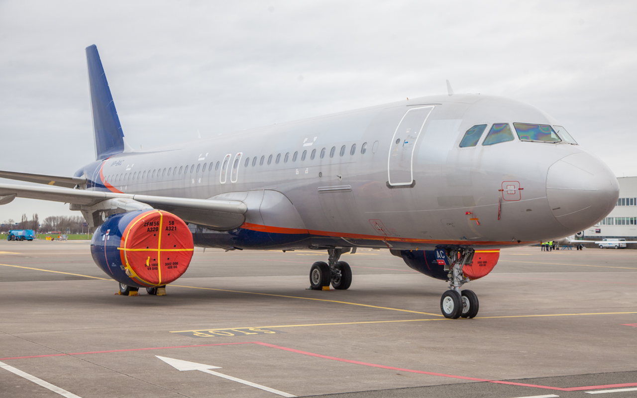 Aeroflot A320 Schiphol